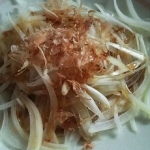 電子レンジを使って☆ 新たまねぎのポン酢サラダ